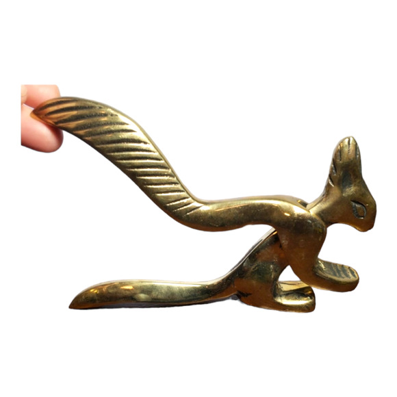 None Dining Vintage Midcentury Brass Squirrel Nutcracker B Poshmark